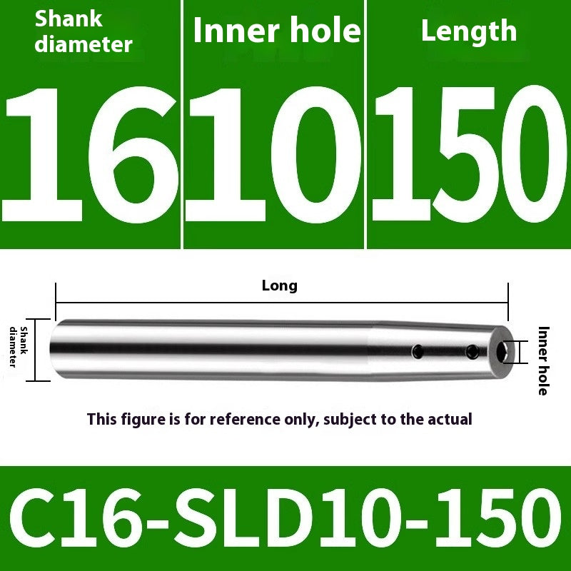 2059-High precision side solid SLD extension rod CNC milling cutter extended rod small diameter straight handle deep cavity avoidance C12C16C20 Shandong Denso Pricision Tools Co.,Ltd.